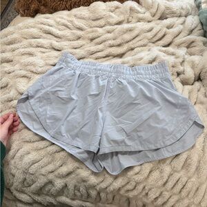 Lululemon Athletica Light Gray Athletic Shorts